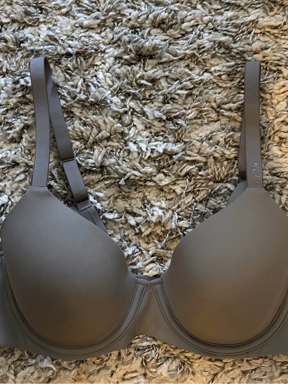 Aerie Dark Grey Smoothez Bra 36B